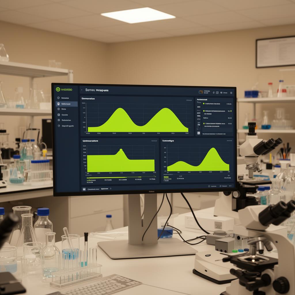 Dashboards Labix Insights de BI laboratorial